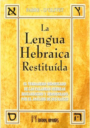 LENGUA HEBRAICA RESTITUÍDA I