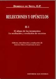 RELECCIONES Y OPÚSCULOS. VOL. II-1: EL ABUSO DE LOS JURAMENTOS. LA OCULTACIÓN Y
