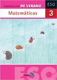 CUADERNO VACACIONES MATEMATICAS 3 ESO ALMADRABA
