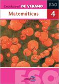 CUADERNO DE VACACIONES MATEMATICAS 4 ESO ALMADRABA
