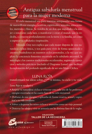 Luna roja : Emplea los dones creativos, sexuales y espirituales del ciclo menstrual