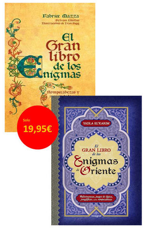 PACK EL GRAN LIBRO ENIGMAS + ORIENTE