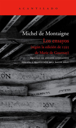 ENSAYOS, LOS MONTAIGNE