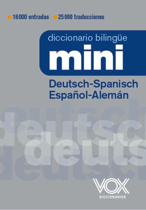 DICCIONARIO MINI DEUTSCH-SPANISCH / ESPAÑOL-ALEMÁN