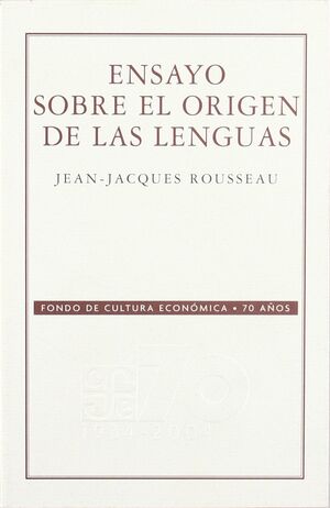 ENSAYO SOBRE EL ORIGEN DE LAS LENGUAS